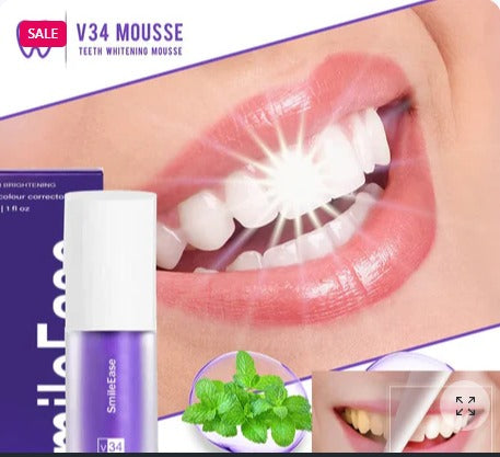 Hismile -51%   V34 Colour Corrector Serum - Teeth Whitening Purple Toothpaste 30ml - 1 Pack