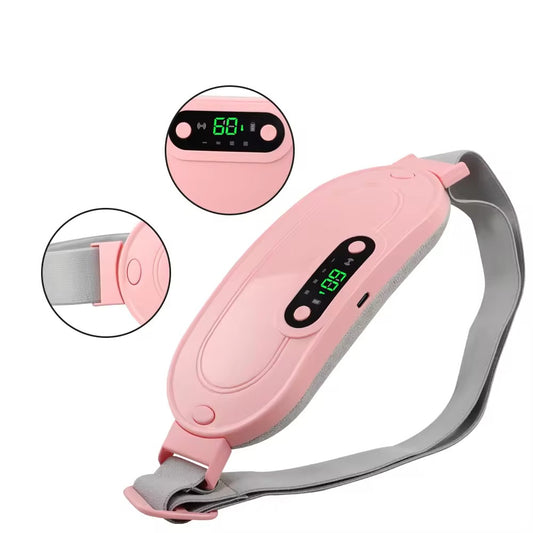 Rechargeable Period Cramps Relief Belt | Portable Cordless Heating Pad for Period Cramps