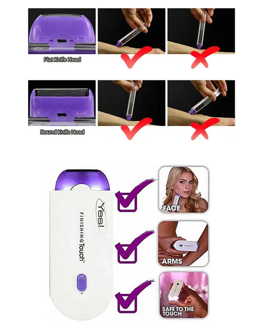 Rechargable Finishing Touch Hair Remover