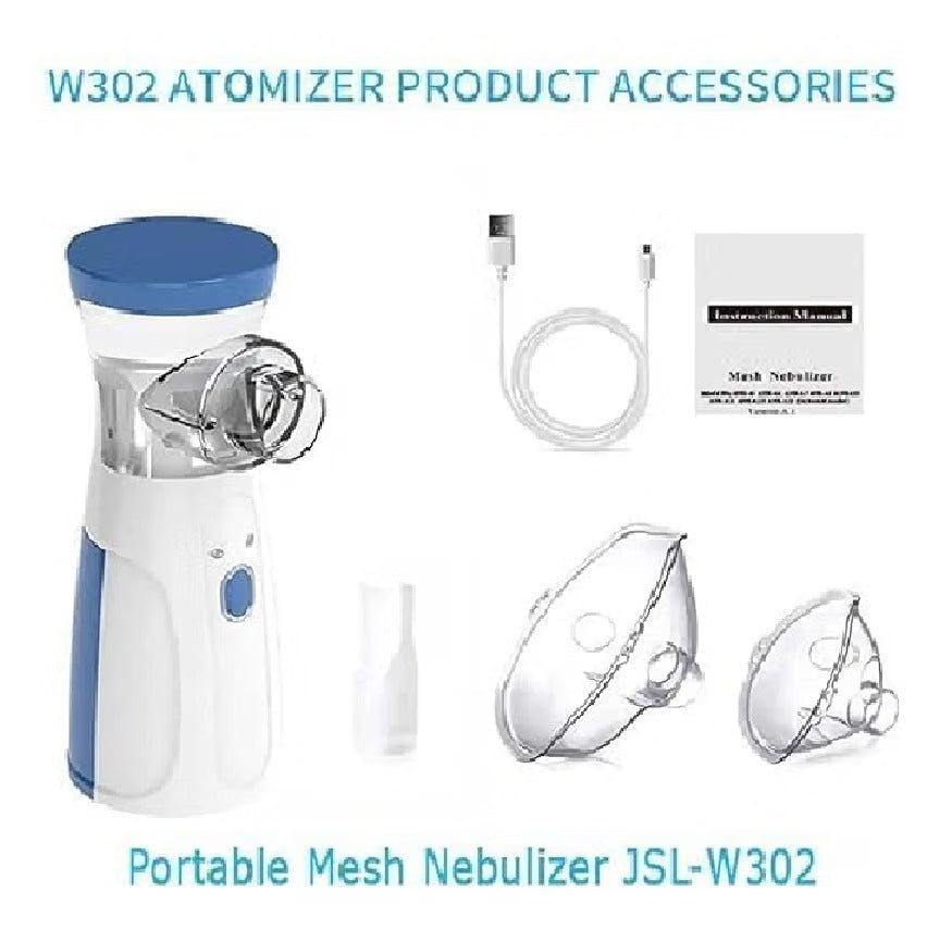PORTABLE MESH NEBULIZER JSL_W302 FOR ADULT & KIDS