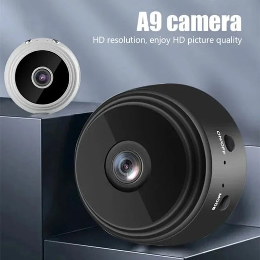 A9 Mini Wireless Hidden Camera – HD Video, Night Vision & Motion Detection for Home & Office Security