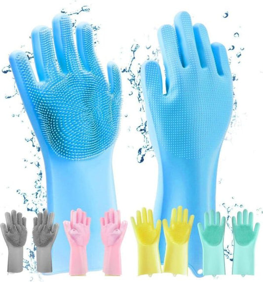 Bakra Eid Gloves PACK OF 2_Silicone Washing Gloves